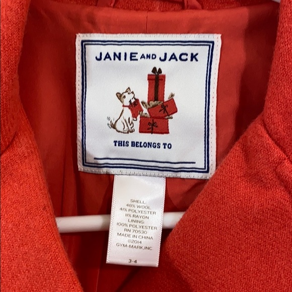 JANIE and JACK Winter Coat - Picture 4 of 5